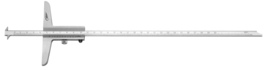 Analógový hĺbkomer 0-300 mm s dorazmi, HP