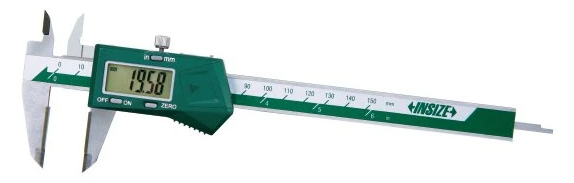 Digitálne posuvné meradlo 0-300 mm, dolné čeľuste z tvrdokovu, Insize