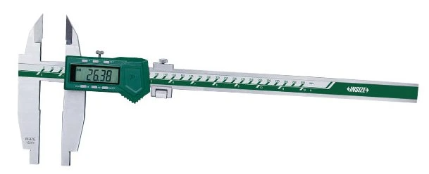 Digitálne posuvné meradlo 0-500 mm, vrchné čeľuste na vonkajšie meranie, Insize