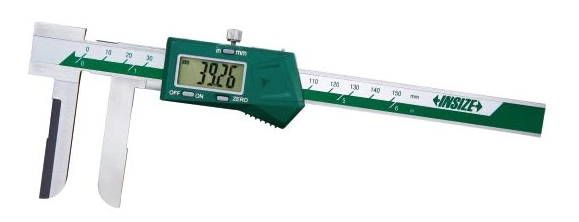Digitálne posuvné meradlo 20-200 mm, s nožovými dotykmi, Insize