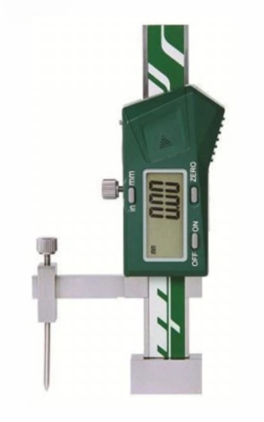 Digitálny výškomer mini 0-20 mm s plochou základňou, Insize