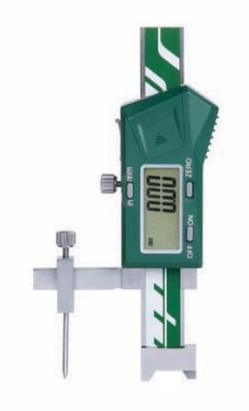 Digitálny výškomer mini 0-20 mm s vykrojenou základňou, Insize