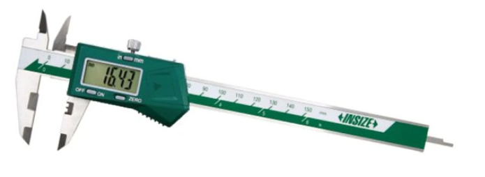 Digitálne posuvné meradlo na meranie výšky krimpu 0-150 mm, Insize