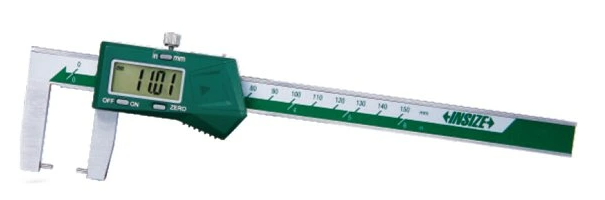 Digitálne posuvné meradlo 0-150 mm, na vonkajšie zápichy typ 2, Insize