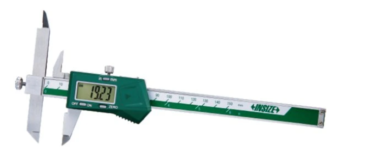 Digitálne posuvné meradlo 0-150 mm s posúvacími prednými ramenami, Insize