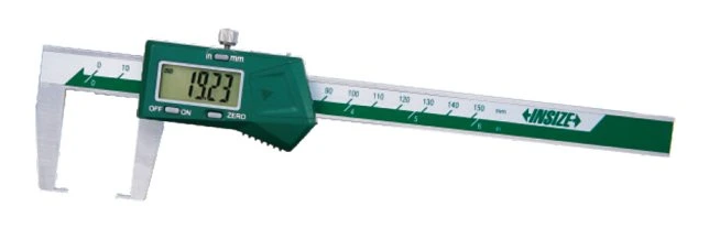 Digitálne posuvné meradlo 0-150 mm, na vonkajšie zápichy typ 1, Insize