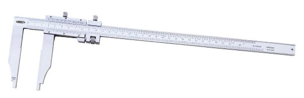 Analógové posuvné meradlo 0-800 mm, bez vrchných špičiek, Insize