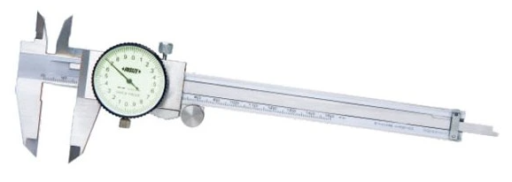 Posuvné meradlo s číselníkom 0-200 mm, Insize