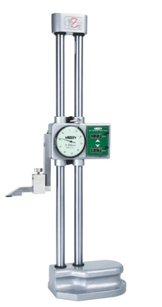 Dvojstĺpikový výškomer s číselníkom 0-600 mm, Insize