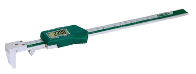 Digitálne posuvné meradlo 5-200 mm hrana-stred, Insize