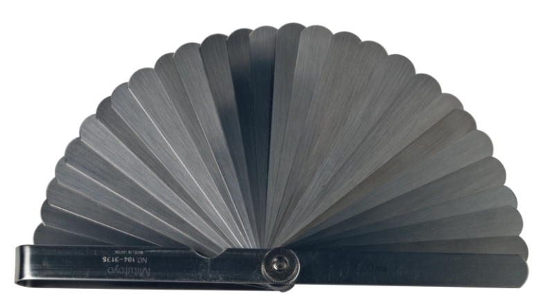 Špáromer 0,05-1 mm, 28 listov, dĺžka 100 mm, Mitutoyo