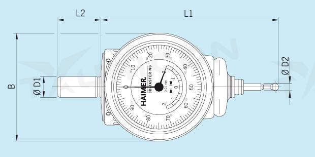 3D Taster analógový, Nová generácia, Haimer