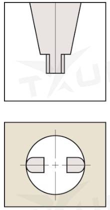 Analógové posuvné meradlo 0-500 mm s dlhými čeľusťami, Mitutoyo