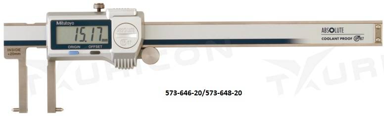 Digitálne posuvné meradlo 20,1-170 mm IP67, na meranie vnútorných rozmerov, Mitutoyo