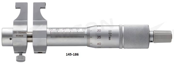 Analógový mikrometer 50-75 mm pre meranie vnútorných rozmerov, Mitutoyo