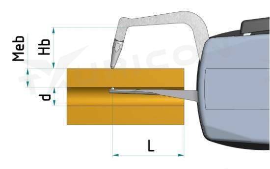 Meradlo na meranie vonkajších rozmerov 0-20 mm, Kroeplin