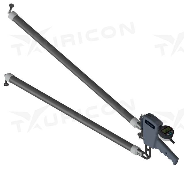 Digitálne meradlo na meranie vnútorných rozmerov 200-400 mm, Kroeplin