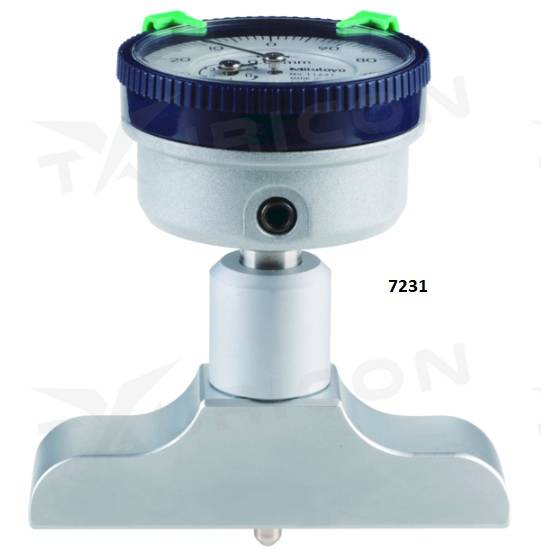 Hĺbkomer 0-210 mm s číselníkovým odchýlkomerom (2952AB), Mitutoyo