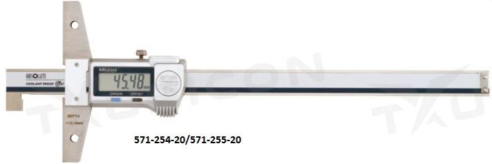 Digitálny hĺbkomer 0-150 mm s nosom IP67, Mitutoyo