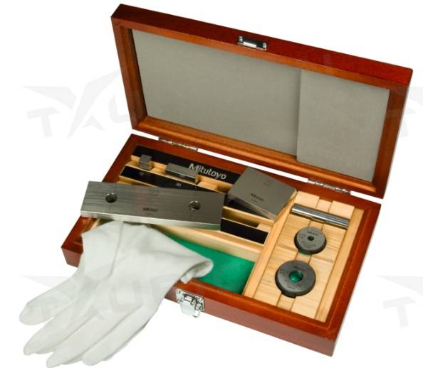 Sada koncových mierok 4 ks na kontrolu posuvných meradiel, Mitutoyo