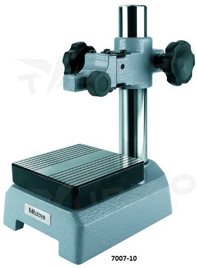 Stojanček pre odchýlkomery z kalenej ocele so štvorcovou základňou, Mitutoyo
