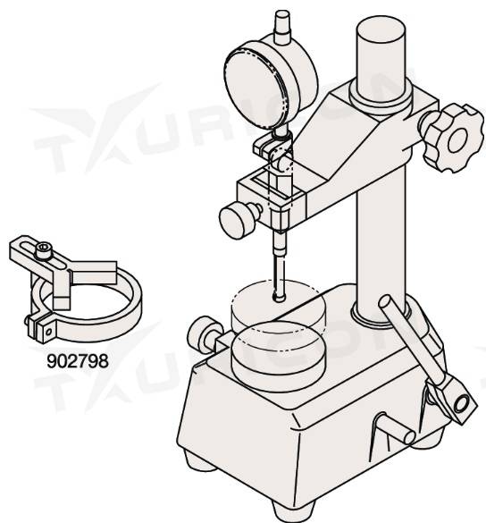 Rýchloupínací statív pre presné dutinomery, Mitutoyo