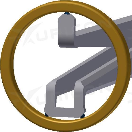 Digitálne meradlo na meranie vnútorných rozmerov 10-20 mm, Kroeplin