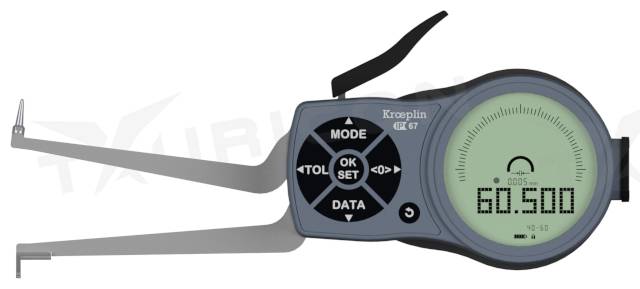 Digitálne meradlo na meranie vnútorných rozmerov 40-60 mm, Kroeplin