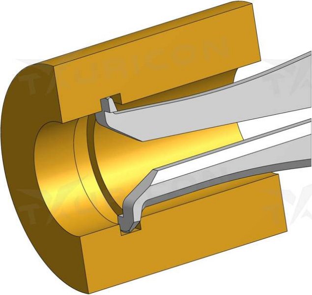 Meradlo na meranie vnútorných rozmerov 2,5-12,5 mm, Kroeplin