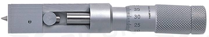 Analógový mikrometer 0-13 mm na meranie švov na hliníkových konzervách, Mitutoyo
