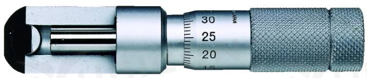 Analógový mikrometer 0-13 mm na meranie švov na hliníkových konzervách, Mitutoyo