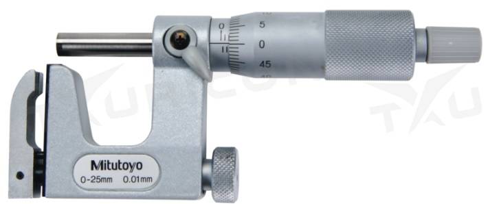Analógový mikrometer 25-50 mm s vymeniteľnými dotykmi, Mitutoyo