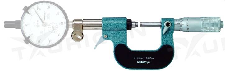 Strmeňový mikrometer 0-25 mm pre sériové meranie, Mitutoyo
