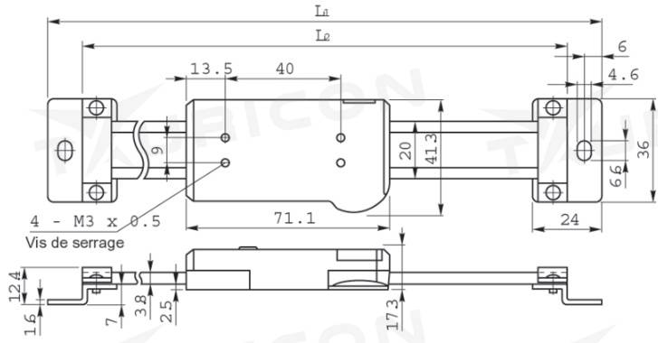Lineárne pravítko 0-800 mm s prepínateľným smerom merania, Mitutoyo
