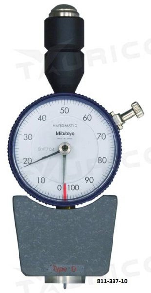 Tvrdomer prenosný analógový Shore D HH-333, Mitutoyo