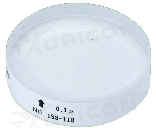 Optická mierka priemer 60 mm/rovinnosť 0,2 µm, Mitutoyo