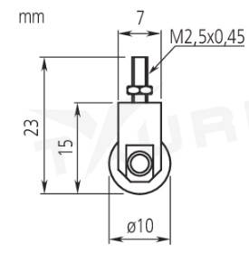 Rolovací dotyk oceľ, Mitutoyo
