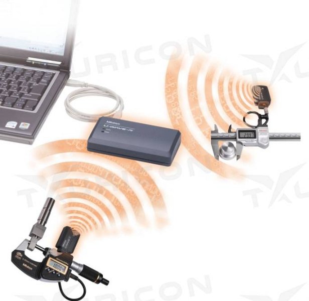 Prijímač signálu pre bezdrátový prenos dát U-WAVE-R , Mitutoyo