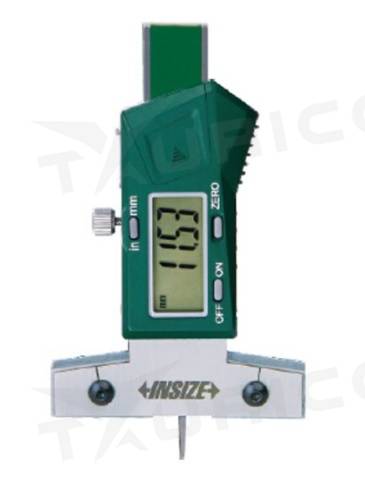 Digitálny mini hĺbkomer 0-25 mm s ihlovým dotykom, Insize