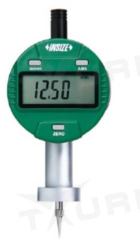 Digitálny hĺbkomer 0-12,7 mm s kruhovou základňou, Insize