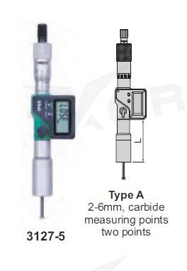 Digitálny trojdotykový dutinomer 50-63 mm, Insize