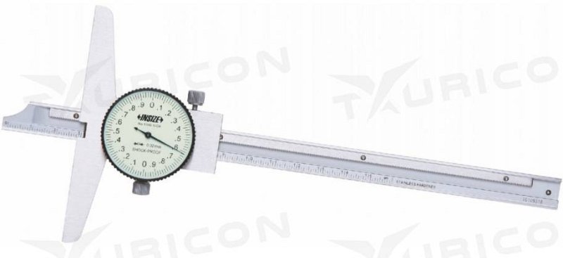 Hĺbkomer s číselníkom 0-150 mm, Insize