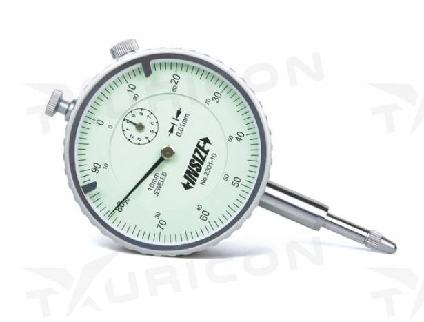 Číselníkový odchýlkomer základné prevedenie 10 mm/0,01 mm, Insize