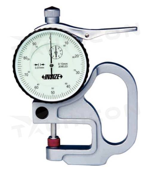 Číselníkový hrúbkomer 0-1 mm, Insize