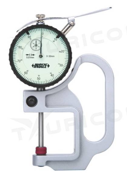 Číselníkový hrúbkomer 0-30 mm typ B, Insize