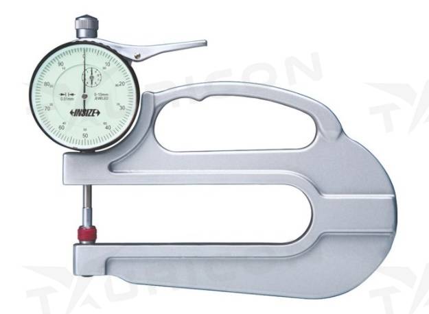 Číselníkový hrúbkomer 0-20 mm typ B, Insize