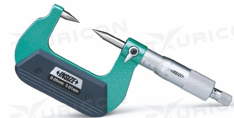 Analógový mikrometer 50-75 mm s hrotovými dotykmi, typ A, Insize