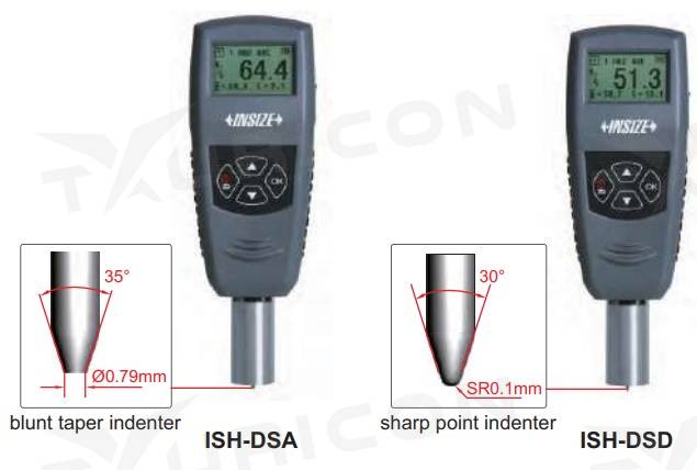 Digitálny tvrdomer Shore A 0-100HA, Insize