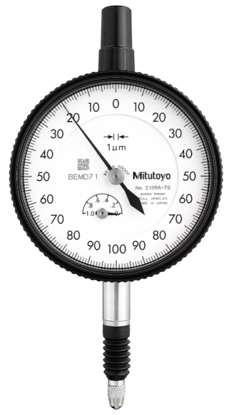 Číselníkový odchýlkomer 1 mm/0,001 mm, Mitutoyo