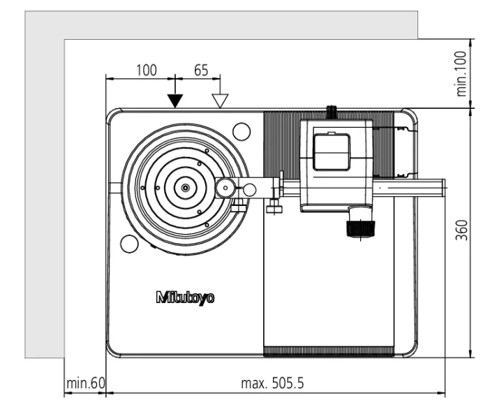 Kruhomer RA-10, Mitutoyo